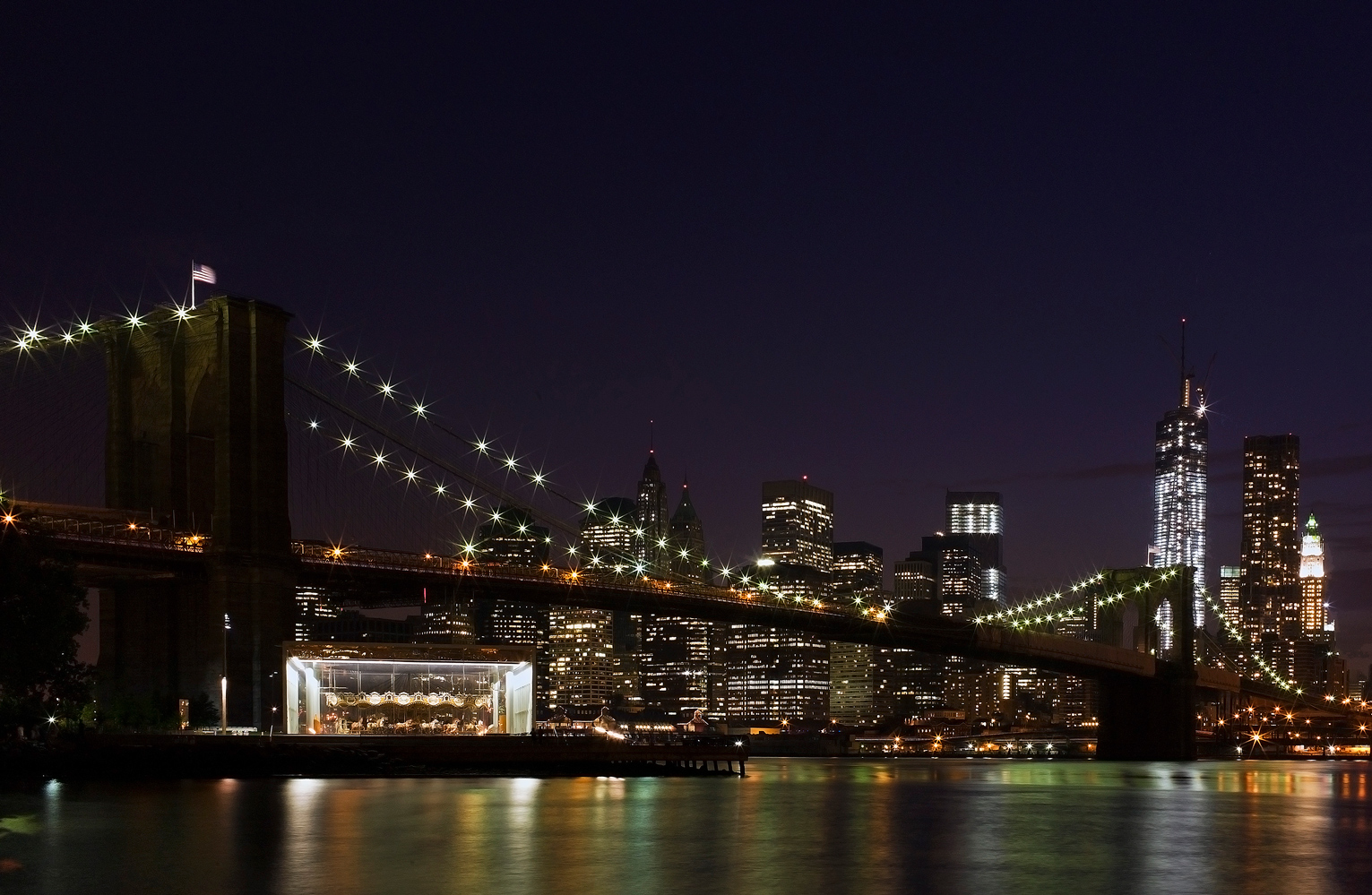 фото "Бруклинский мост" метки: пейзаж, город, Нью-Йорк