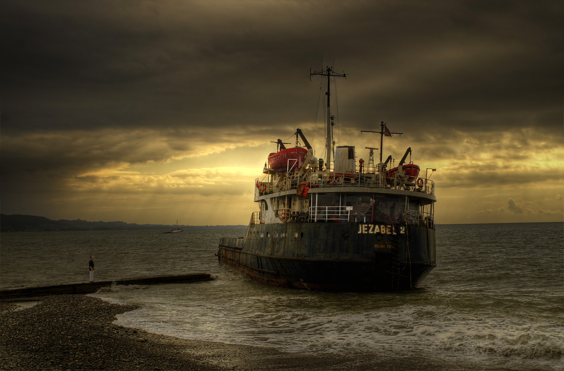 photo "Jezabel's last harbor" tags: landscape, travel, Кавказ