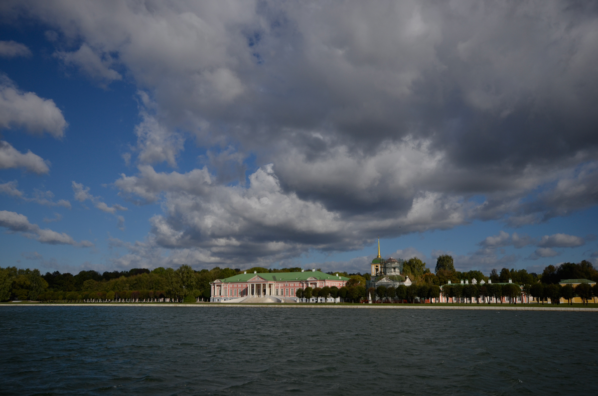 photo "***" tags: landscape, Moscow, autumn, sky, Кусково