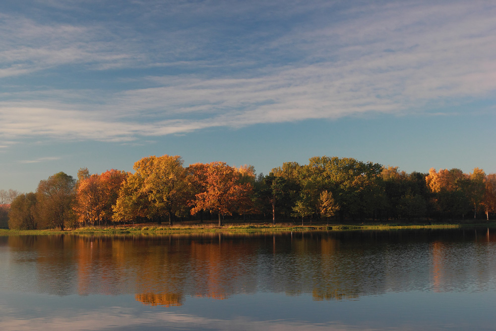 фото "Осень" метки: пейзаж, вода, облака, осень