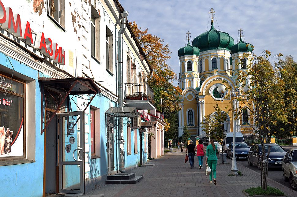 фото "в Гатчине" метки: архитектура, стрит-фото, город, улицы, храм