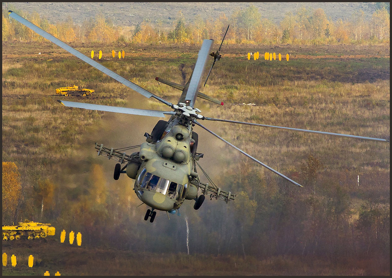 фото "Стрекоза кусачая" метки: репортаж, техника, вертолёт, полигон, цели