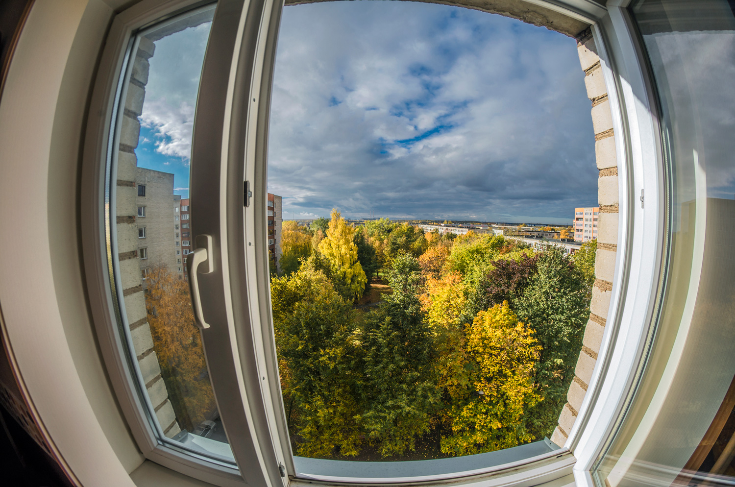 фото "Окно в осень" метки: пейзаж, город, природа, 