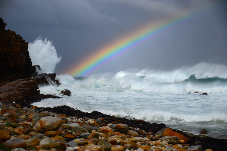 photo "Cape Of Good Hope" tags: landscape, nature, travel, Africa, clouds, water, winter