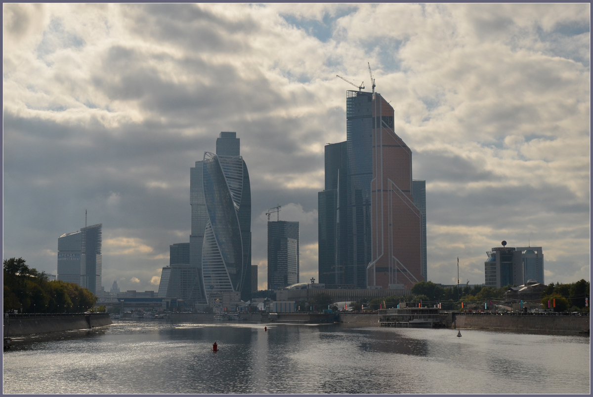photo "***" tags: landscape, Moscow, river, сити