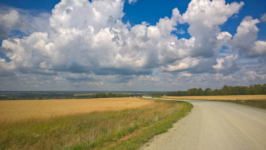 photo "***" tags: landscape, clouds, field, summer