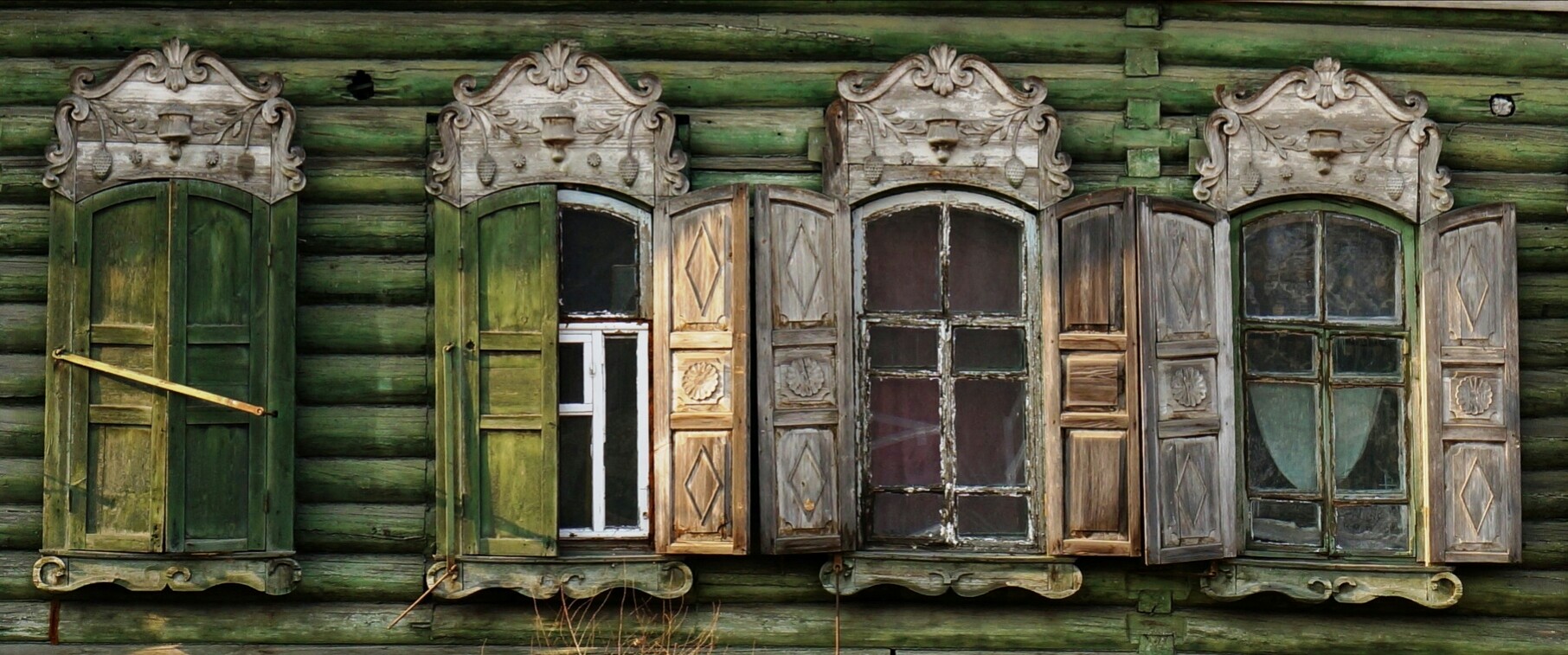 фото "Русские окна" метки: интерьер, архитектура, макро и крупный план, Cтарый Благовещенск