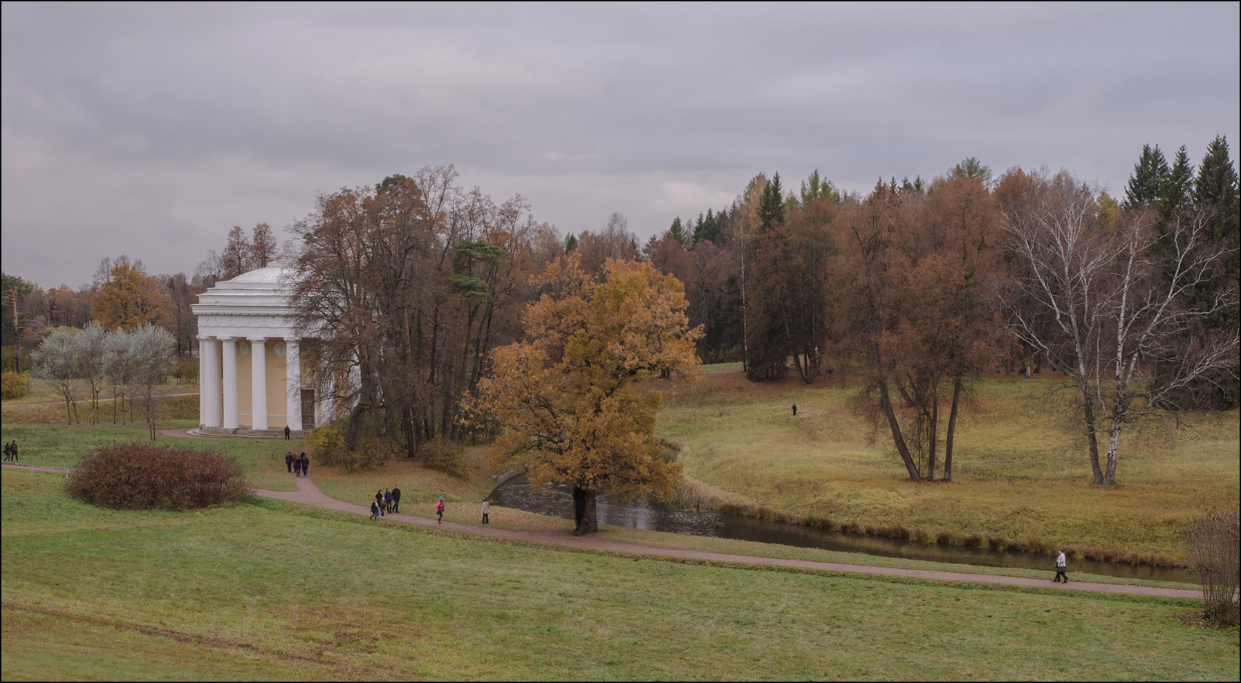 photo "* * *" tags: landscape, travel, park, Павловск, осень. вечер