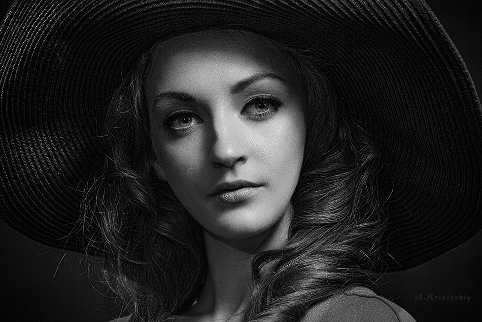 photo "кривицкий" tags: black&white, portrait, кривицкий, фотоактриса, фотомодель, фототеатр