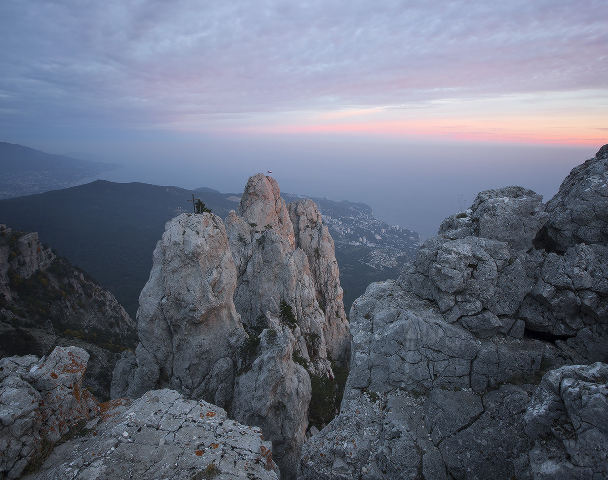 photo "***" tags: , Crimea, evening, mountains, Ай-Петри