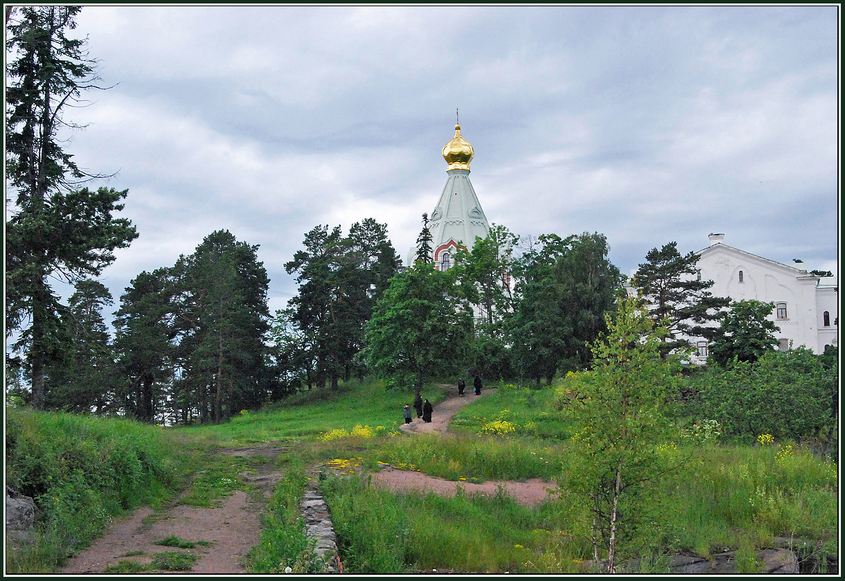 photo "***" tags: landscape, temple, Валаам, монастырь