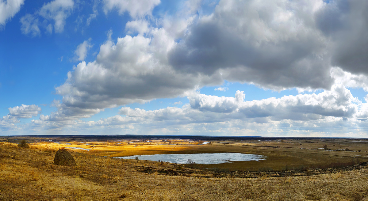 photo "***" tags: landscape, clouds, lake, spring