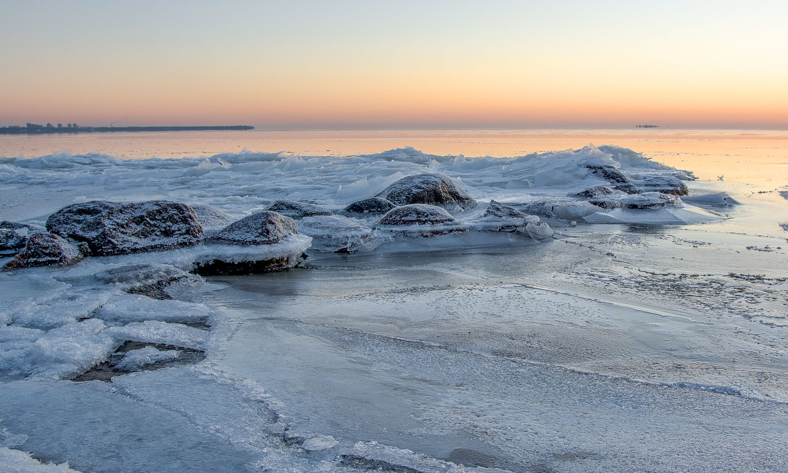 photo "***" tags: landscape, travel, nature, Europe, Russia, evening, snow, sun, sunset, water, winter, Финский залив, лед