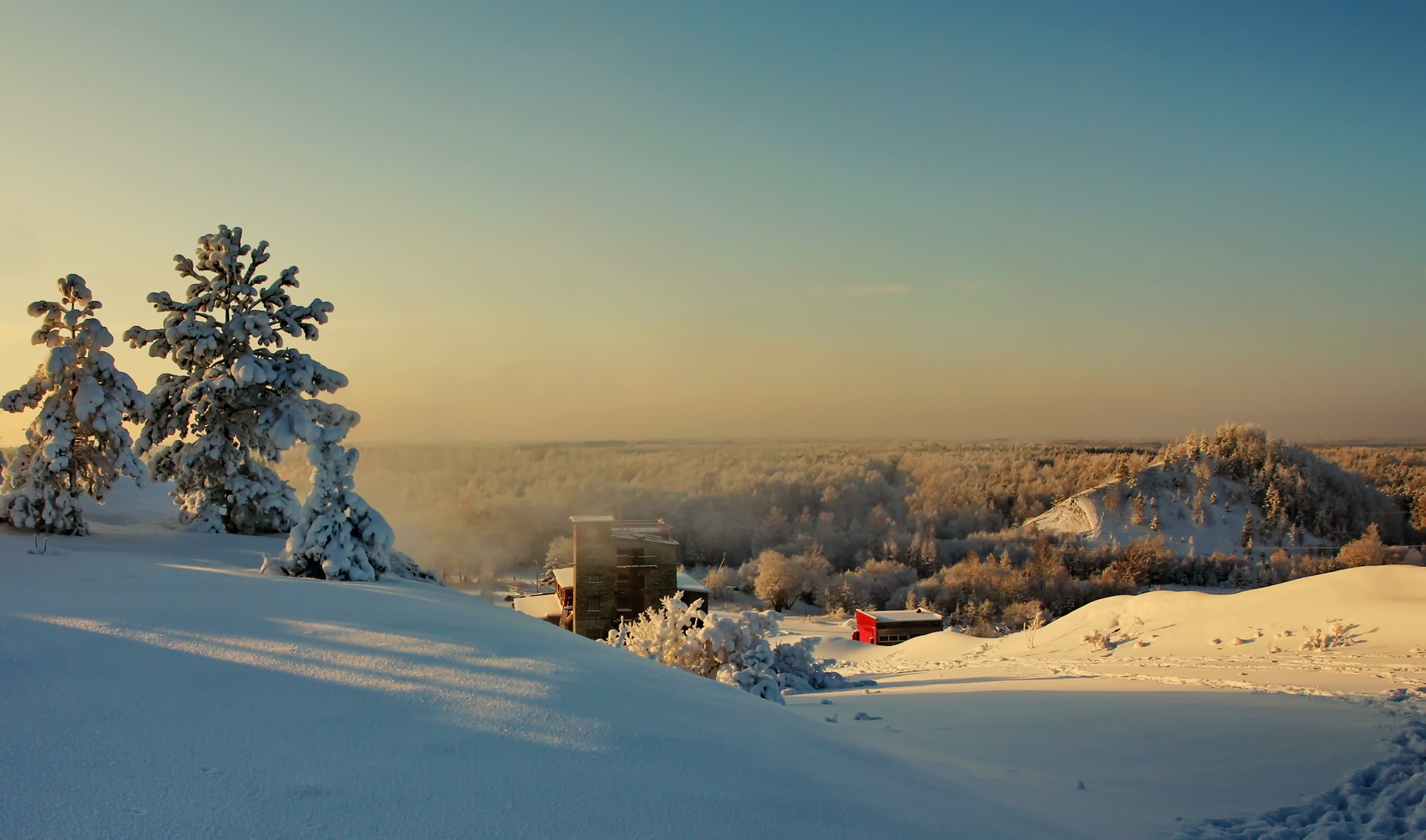 фото "Терреконик" метки: панорама, пейзаж, зима