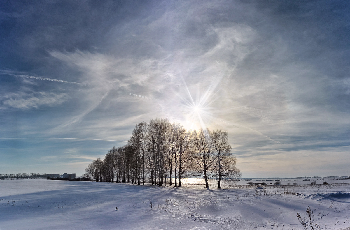 photo "***" tags: landscape, clouds, winter