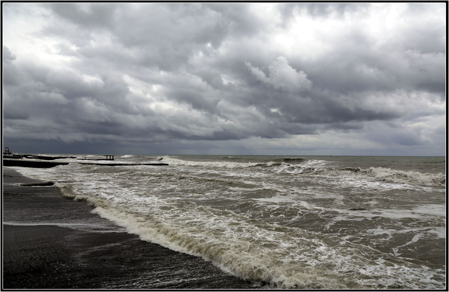 фото "Шторм" метки: пейзаж, Черное море, шторм