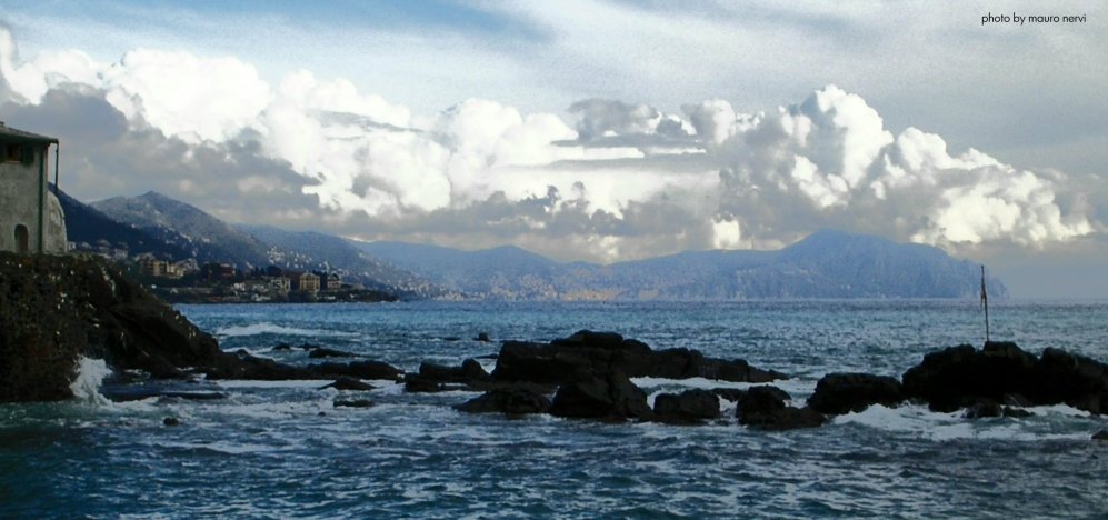 photo "Genoa, watching Portofino" tags: landscape, 