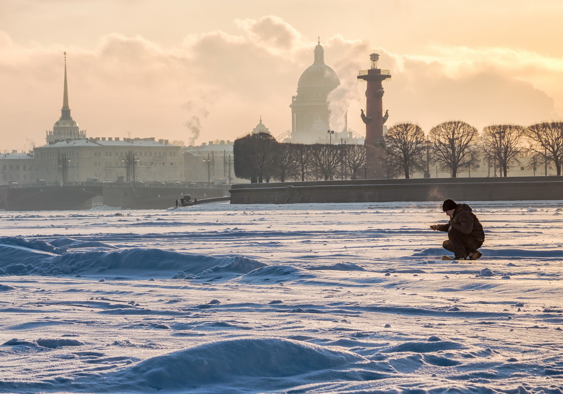 фото "В Питере зима" метки: путешествия, город, 