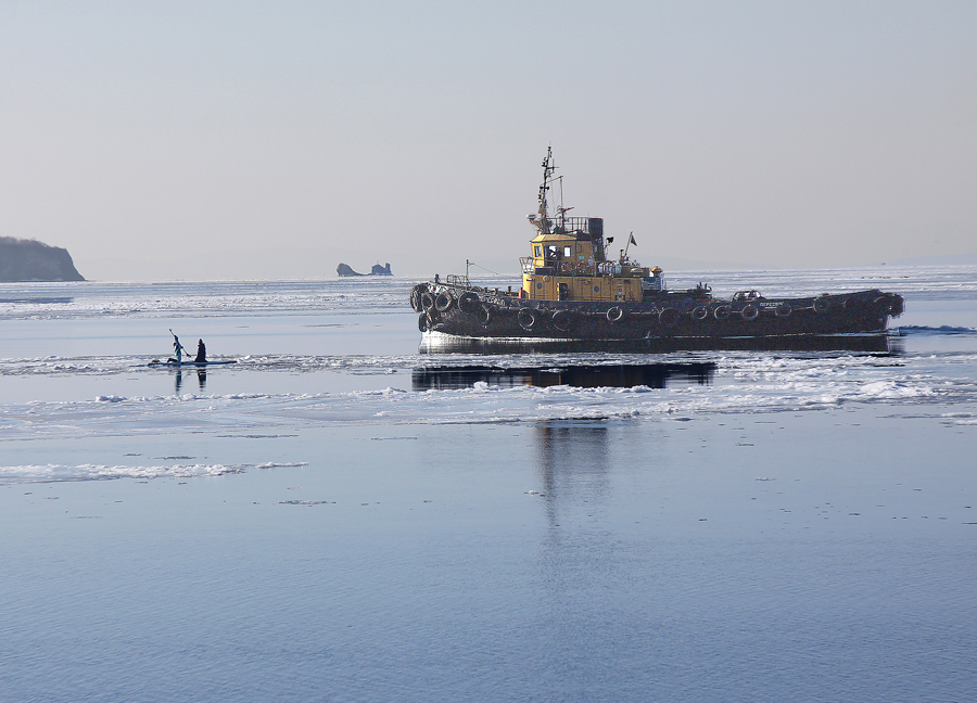 photo "***" tags: sport, girl, sea, winter, парень