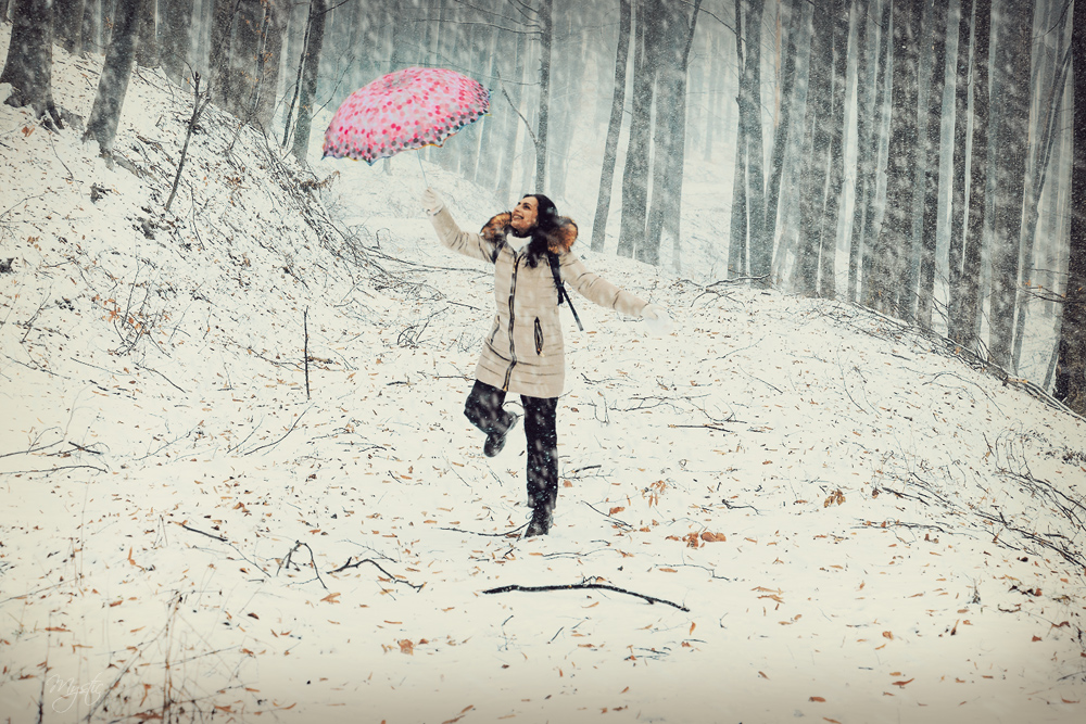 photo "The joy of  snow" tags: landscape, nature, travel, forest, joy, snow, winter forest