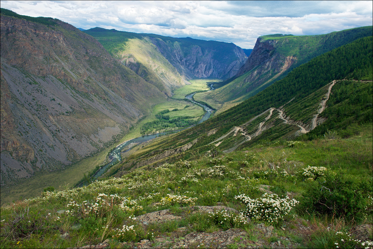 photo "***" tags: landscape, travel, Алтай, Кату-Ярык, перевал