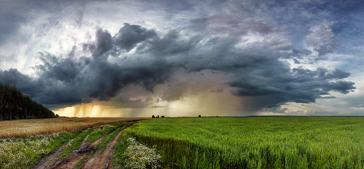 photo "***" tags: landscape, road, summer, гроза