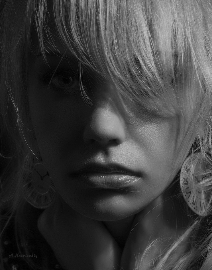 photo "кривицкий" tags: portrait, black&white, кривицкий, фотоактриса, фотомодель, фототеатр