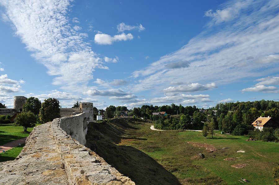 фото "Изборская крепость" метки: пейзаж, крепости