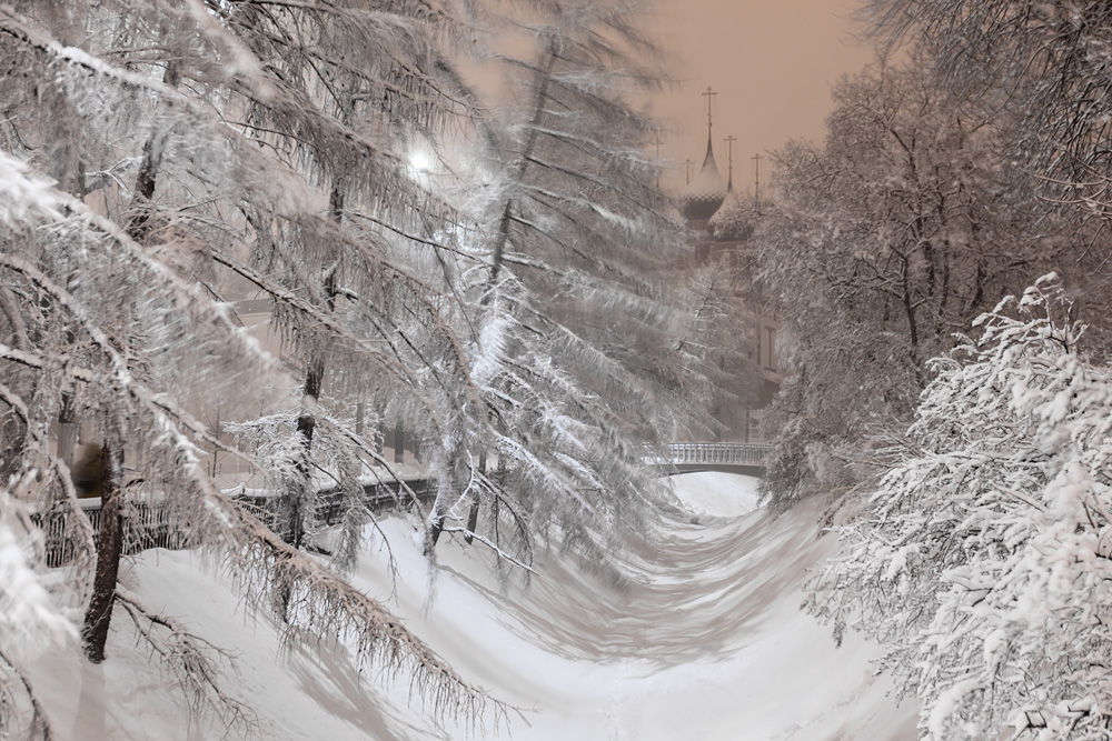 photo "Yaroslavl under the snow" tags: nature, city, landscape, 
