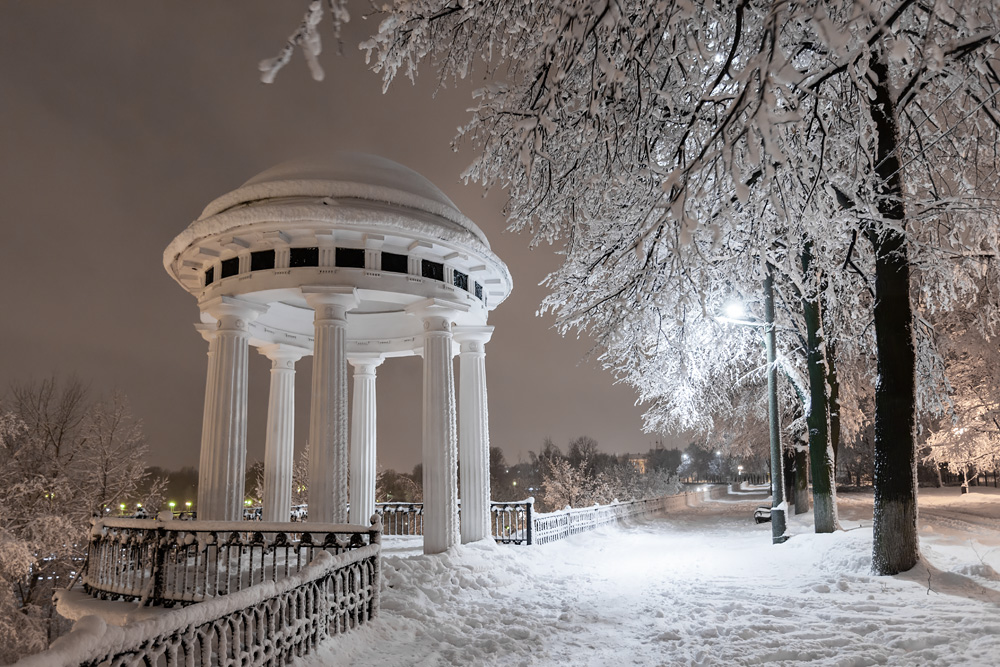 фото "Ярославская зима" метки: пейзаж, город, 