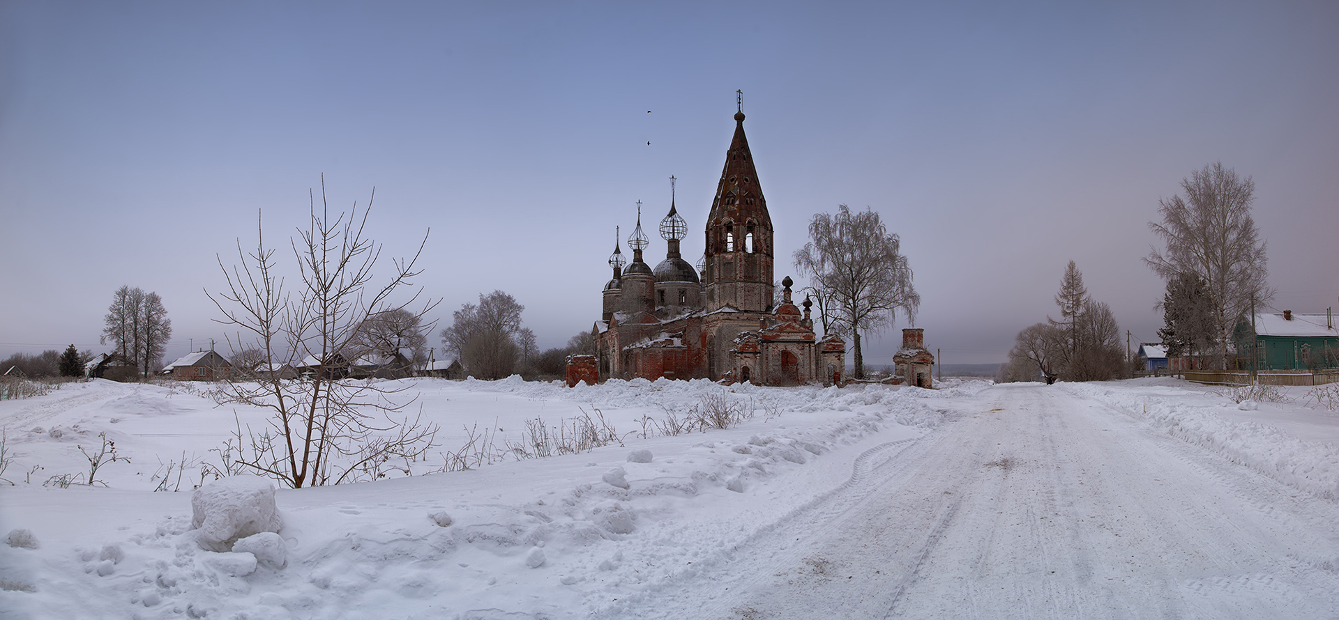 фото "Заброшенный храм" метки: пейзаж, архитектура, 