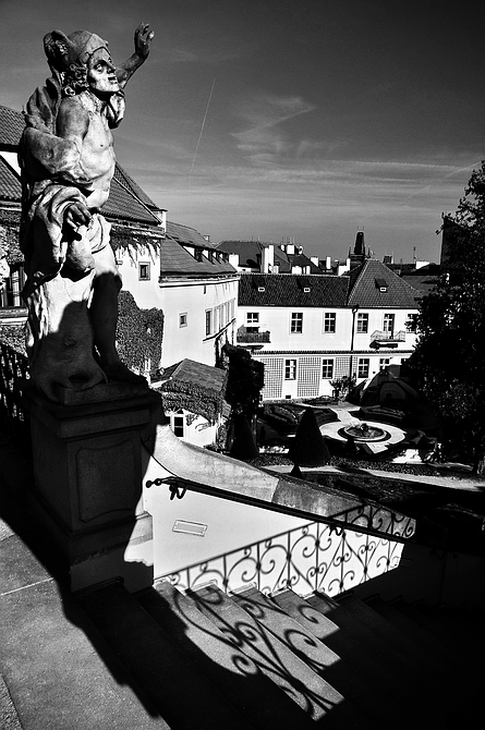 photo "Вртбовский сад" tags: architecture, black&white, Prag, Prague, Praha