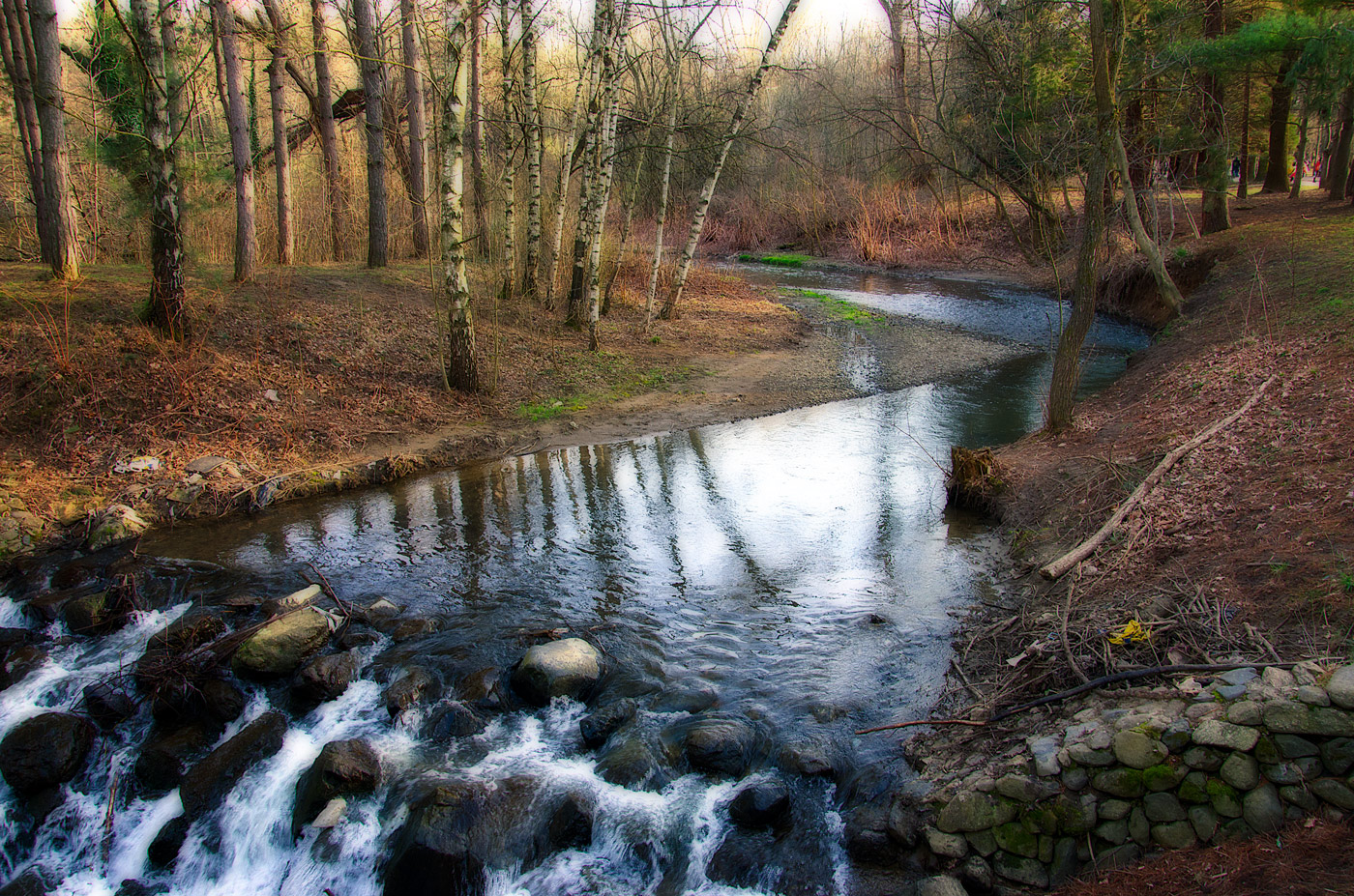 photo "***" tags: nature, park, spring, Речка