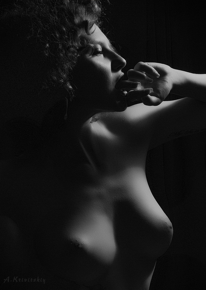photo "кривицкий" tags: nude, black&white, кривицкий, фотоактриса, фотомодель, фототеатр