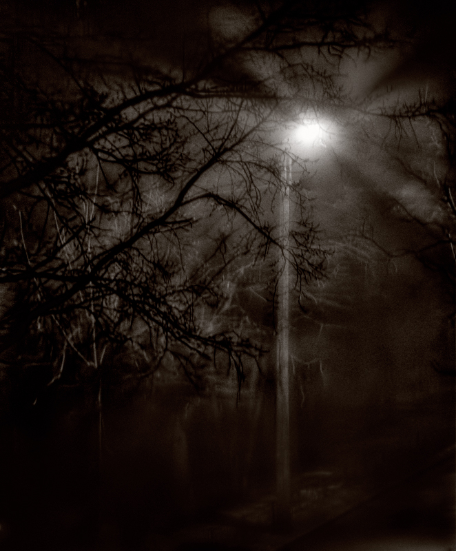 photo "Insomnia" tags: landscape, fog, lamp, night, Петербург