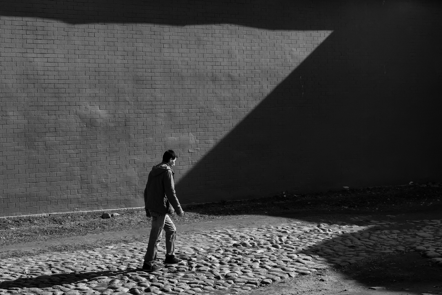 photo "***" tags: street, black&white, St. Petersburg, people, street, Город