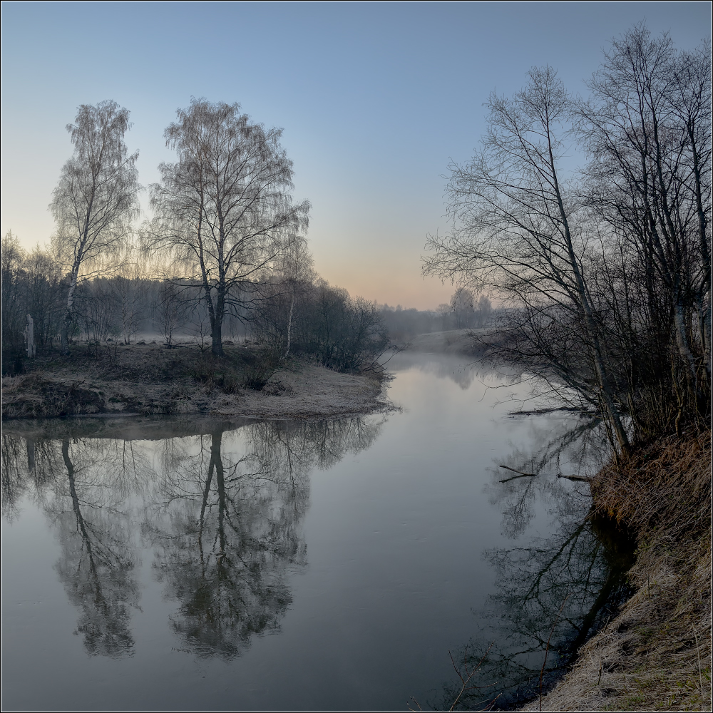 фото "апрель" метки: пейзаж, природа, апрель, весна, река, утро