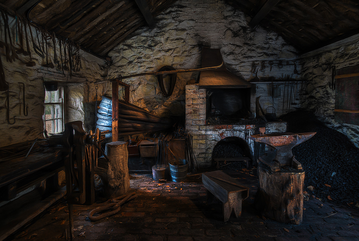 photo "Blacksmiths office" tags: old-time, travel, architecture, 