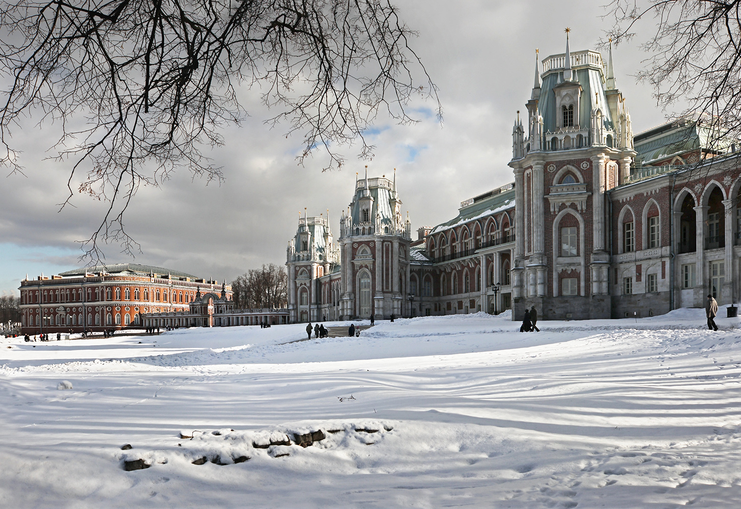 photo "***" tags: architecture, city, panoramic, winter, Царицыно, прогулки