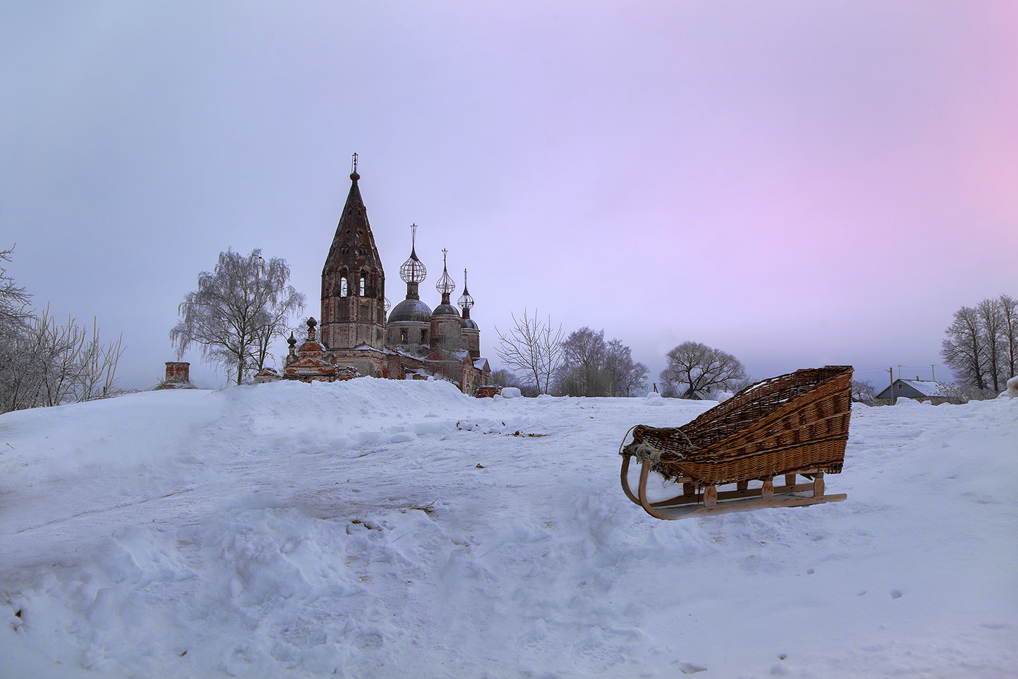 фото "Забытые саночки..." метки: пейзаж, 