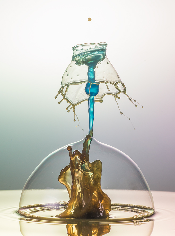 фото "bubble and drop" метки: абстракция, макро и крупный план, натюрморт, Art, abstarc, drops, high speed, liquid, water drop, water drop works
