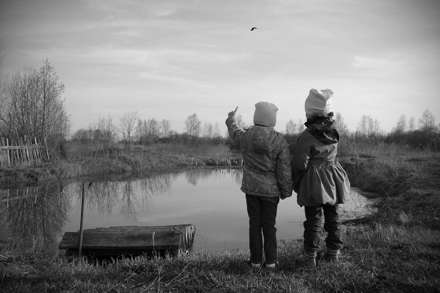 фото "У тихого пруда" метки: жанр, черно-белые, 