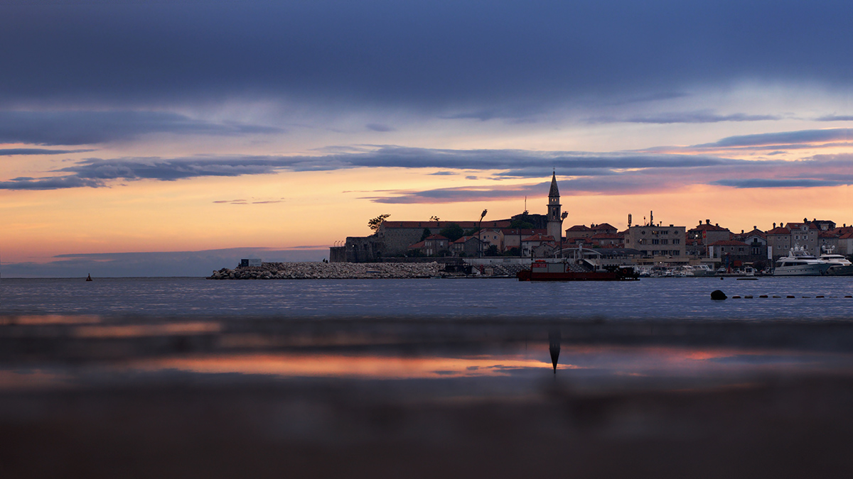 photo "***" tags: landscape, nature, city, spring, sunset, Будва