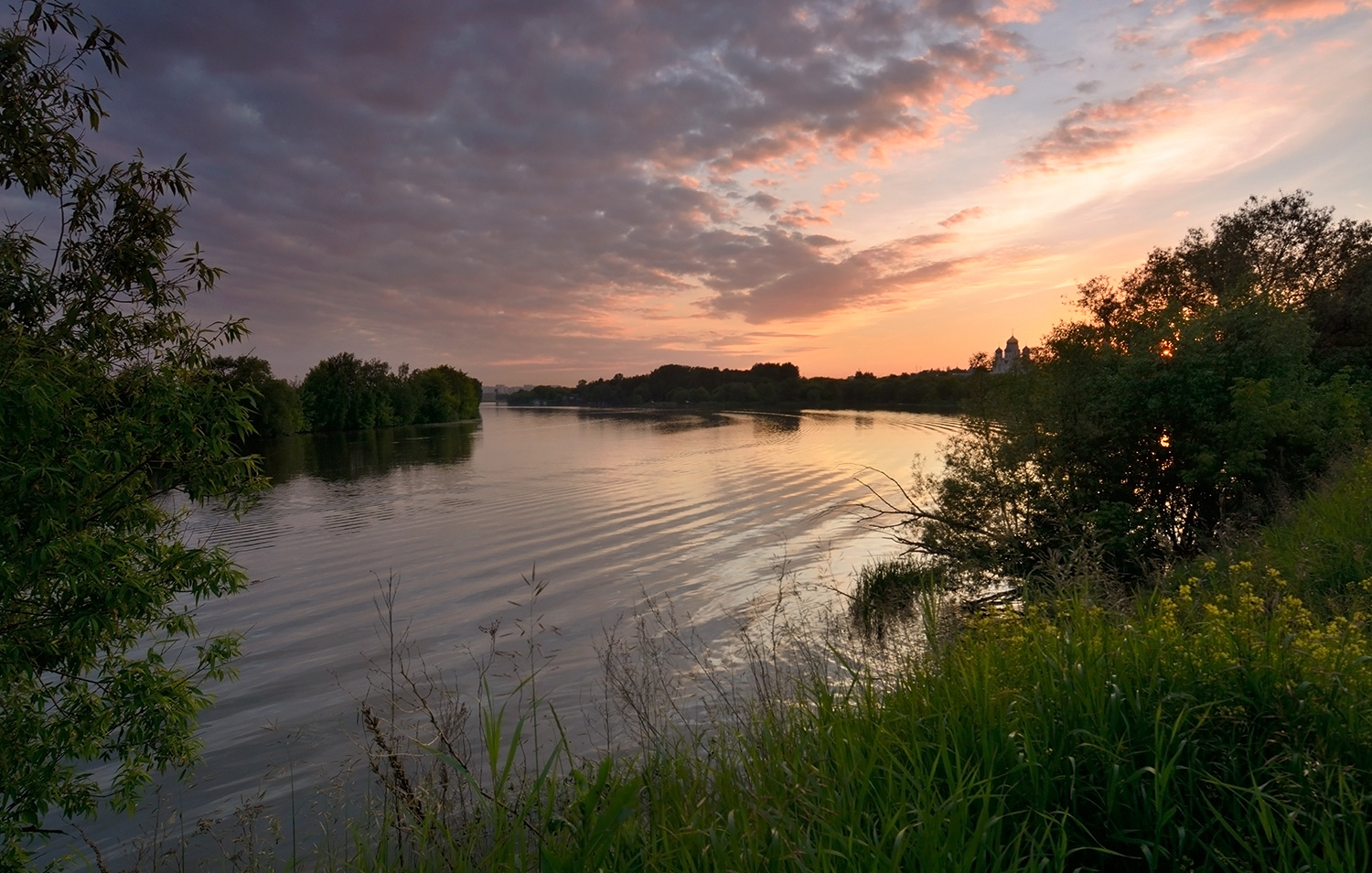 photo "***" tags: landscape, evening, river