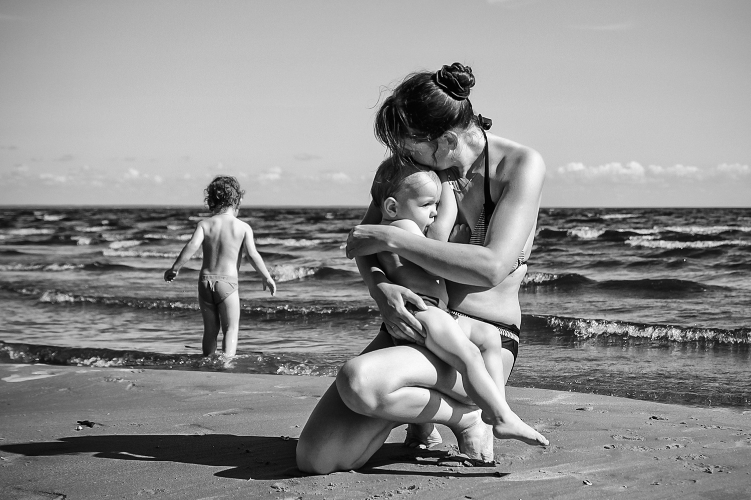 photo "***" tags: genre, children, sea