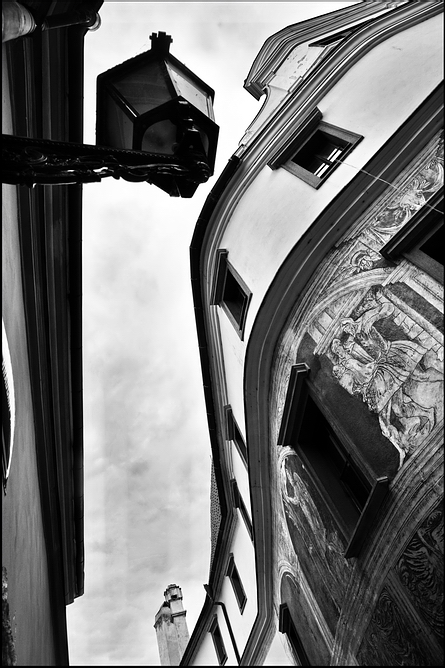 photo "Взгляд наверх-2" tags: black&white, Prag, Prague, Praha