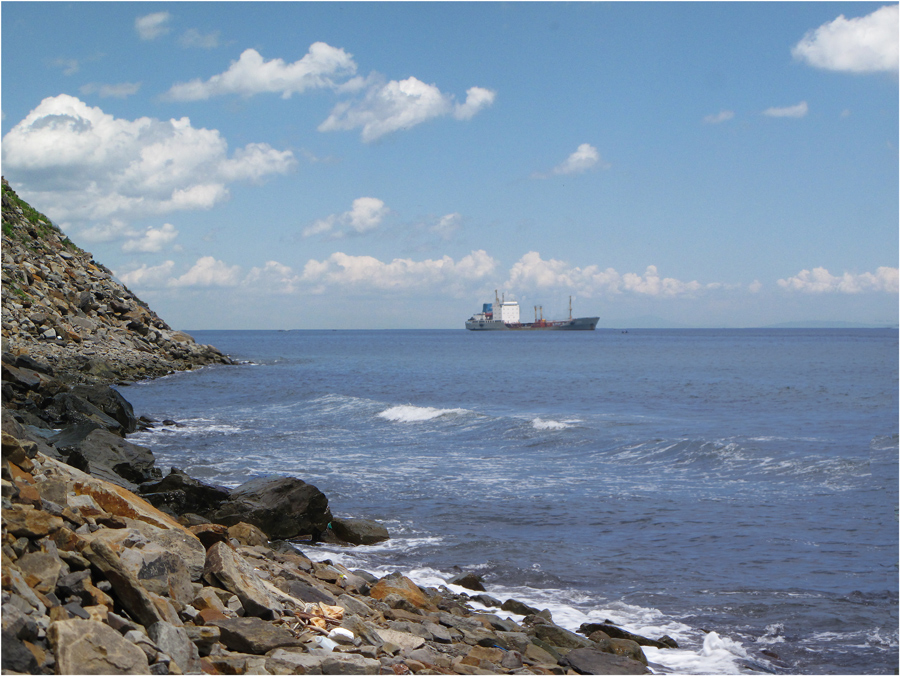 photo "***" tags: landscape, sea, ship, summer