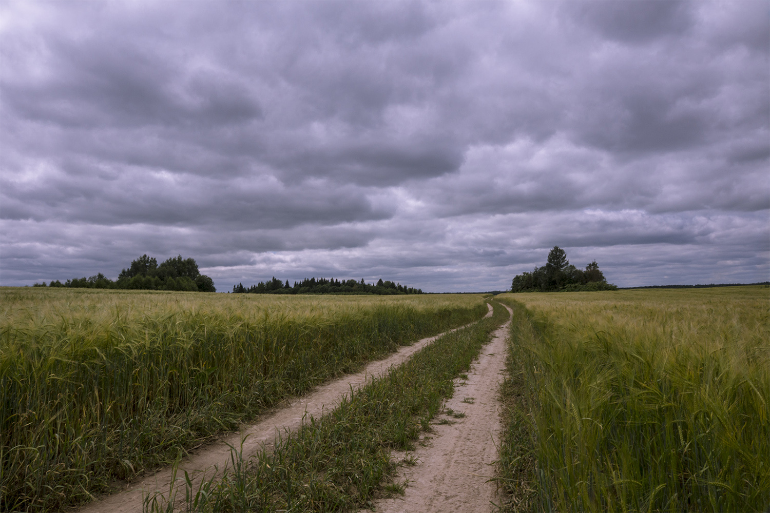 photo "***" tags: landscape, nature, clouds, road, sky, summer, деревня, ностальгические воспоминания, поля