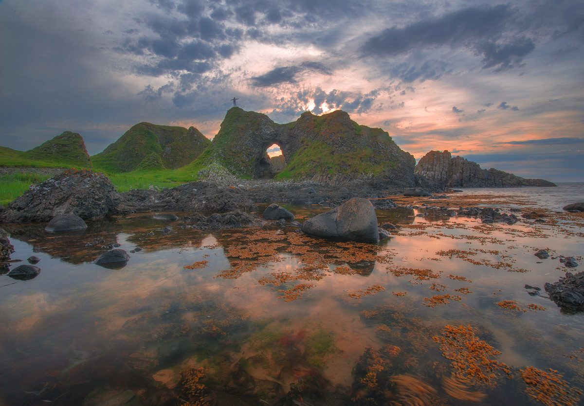 фото "Sunset at Ballintoy" метки: пейзаж, 