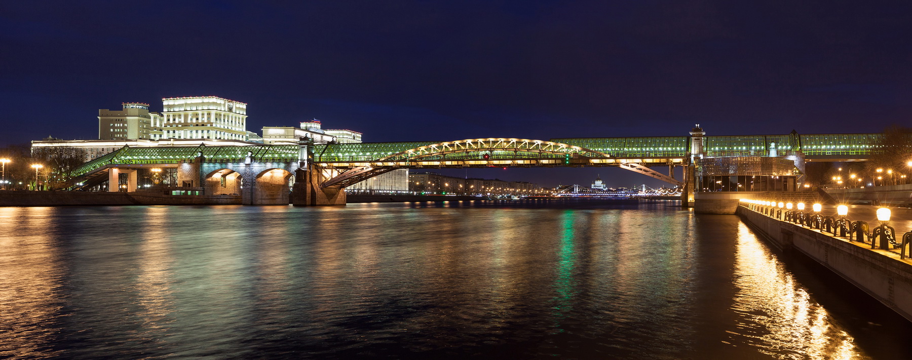 photo "***" tags: panoramic, Moscow, Андреевский мост, мосты
